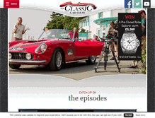 Tablet Screenshot of classiccarshow.com